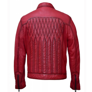 Veste en cuir décontractée pour hommes à prix raisonnable Meilleure qualité en cuir véritable Matériau fabriqué en vêtements d'extérieur pour hommes - Product Image 1