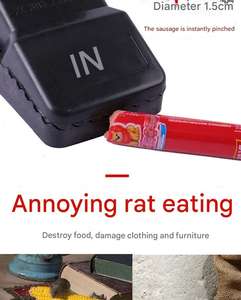 Trampas a presión para ratas personalizadas, sistema de trampa para roedores automático de plástico para el hogar y la cocina, abrazadera para trampa para ratones - Product Image 4