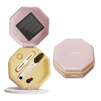 Kit de couture magnétique mini portable pour la maison et les voyages, boîte de réparation, ensemble d'aiguilles et de fils pour dortoir et usage domestique