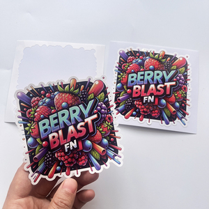 Wholesale Self Adhesive Inkjet Printing Sticker Waterproof Weather Proof Heavy <strong>UV</strong> <strong>Ink</strong> Kiss Cut Vinyl Sticker - Product Image 5