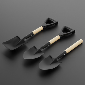 Pelle en fer pour la maison jardinage activités de plein air <span class=keywords><strong>bêche</strong></span> épaissie pour creuser le sol plantation de sable déneigement plantation de légumes - Product Image 2