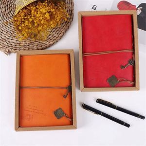 Vintage A6 Creative Journal Hand Account Book Promotional Notebook in Retro Leather <b>Diary</b> Style - Product Image 2