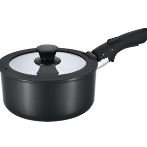 Factory Wholesale LFGB Food Grade Non Stick Milk Pot, OEM Custom Logo/Color, Detachable Handle <strong>Saucepan</strong> With Tempered Glass Lid - Product Image 1
