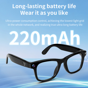 แว่นตาอัจฉริยะ AI ความละเอียด 8MP 13MP กล้องคู่ HD แปลภาษาแบบเรียลไทม์ ระบบนำทาง ควบคุมด้วยท่าทาง ชาร์จแม่เหล็ก - Product Image 6