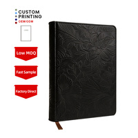 Nouvelle conception, cuir noir, vente en gros, impression de livres sur mesure, service fourni, couverture rigide, nouvelle Bible Sainte du roi Jacques