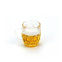 1PCS 1/6 1/12 Maison de Poupée Simulation Miniature Mini bière modèle Décor