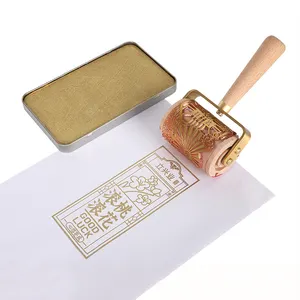 Stationery Color Oil Based Stamp Pad Metal Office Ink Pads for Embossing powder Crafts Scrapbooking KIDS