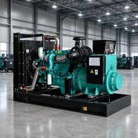 Groupe électrogène diesel à démarrage automatique pour usage domestique et de secours, 100 kW, 150 kW, 200 kW, 220 kW, à châssis ouvert, avec moteur électrique