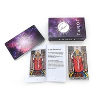 Jeu de cartes de tarot avec livre, fabriqué en papier de haute qualité