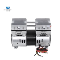 Compresseur d'air silencieux à piston oscillant 850W petite pompe à air sans huile pour une utilisation industrielle 90L/min