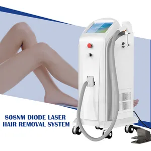 Laser Dioda Penghilang Bulu Permanen Profesional 755 808 1064 dengan Bar Laser Impor Jerman untuk Penggunaan Klinik