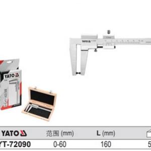 Yato Vernier Caliper 0-60mm 160mm Length High Accuracy Measuring <b>Tool</b> For <b>Precision</b> Measurement - Product Image 1