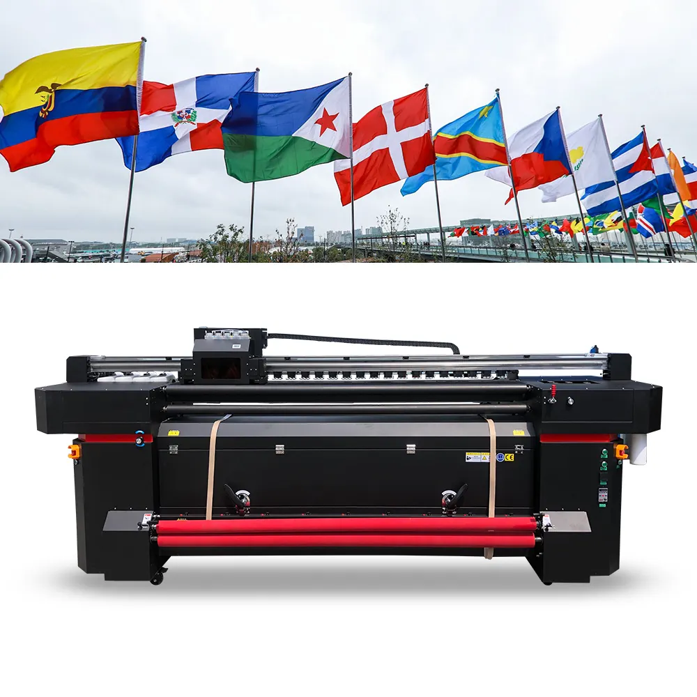 कारखाने की आपूर्ति कपड़ा मशीन 2.0 मीटर बैनर सबलिमिनेशन प्रिंटर चीन टेक्सटाइल प्रिंटिंग इंकजेट प्रिंटर उपलब्ध कराया गया