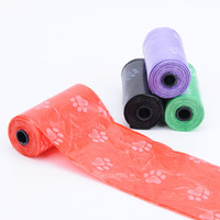 Sacs à déjections pour chiens et chats personnalisés, imprimés, luxueux, simples, réutilisables, biodégradables, durables, portables, écologiques, étanches et compostables