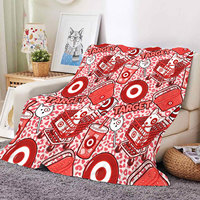 1000 Desain Kartun Makanan Kopi Minuman Toko Cetak Selimut Flanel Fleece Kustom Lembut Hangat Nyaman Selimut Lempar Tempat Tidur Sofa Selimut Perjalanan