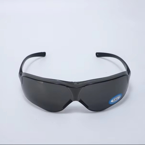 מסגרת מתכווננת למבוגרים השפעה בטיחות משקפיים עדשה שחורה בטיחות משקפיים הגנה עיניים - Product Image 2