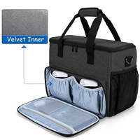 Sac de rangement personnalisable en tissu cationique résistant à l'eau, grande capacité, pour accessoires de jeux PS4/PS5, manettes et pique-nique