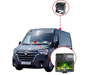9V-36V 2 canales AHD 1080P + 720P DVR Grabación Ayuda de marcha atrás Sistema de monitoreo de cámara de respaldo para <span class=keywords><strong>Van</strong></span> RV Trailer Truck - Product Image 2