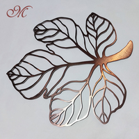 Panneau avec logo en acier inoxydable découpé au laser personnalisé, couleur cuivre à grain brut, montage mural, boîte à lumière publicitaire pour les entreprises et la décoration