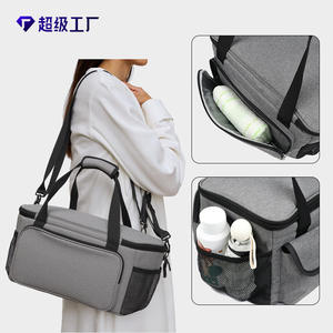 Sac isotherme épais en tissu Oxford avec doublure PEVA, fermeture éclair, pour pique-nique et camping, grande capacité, garde au frais - Product Image 4