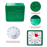 Minuteur Pomodoro Google 60 minutes, gestion du temps, productivité, minuteur de cuisine pour la cuisson, minuteur visuel pour l'étude des enfants
