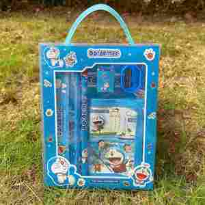 Lindo Juego de Papelería Kawaii de Cinco Piezas para Regalos de Cumpleaños Infantiles y Uso en la Oficina, Incluye Libros, Pins y Otros Artículos Esenciales, Color Personalizado - Product Image 5