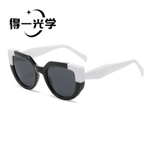 แว่นกันแดดทรงแคทอาย UV400 กรอบ PC ป้องกันแสงแดดสำหรับทุกเพศ - Product Image 4