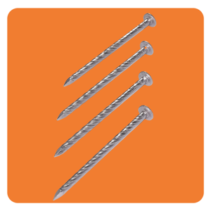 अनुकूलित कठोर स्टील कंक्रीट नाखून कस्टम धागे के साथ सामान्य प्रकार स्टेनलेस स्टील नाखून - Product Image 1