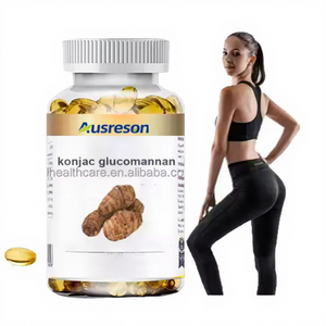Complément alimentaire minceur VitaSpring Private Label, gélules molles de <span class=keywords><strong>glucomannane</strong></span> de konjac biologique, halal, capsule de <span class=keywords><strong>glucomannane</strong></span> de konjac en gel mou - Product Image 1