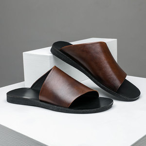 Chaussons d'été sportifs pour hommes, antidérapants, en EVA, à bout rond, pour couple, semelle épaisse, usage extérieur, haute valeur esthétique - Product Image 2