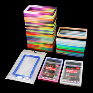 Mix Color 2 3 4 Color Glitter TPU Card Protector Bumper Guard Cover Case para PSA BGS SGC 35PT Trading Card Slab Protection - Product Image 6