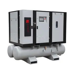 Compressor de ar de parafuso geral do equipamento industrial de 55Kw 20Bar com secador Ir e tanque