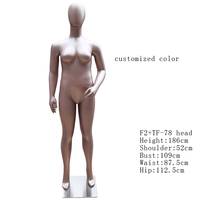 Mannequin Femme Entière Debout en Fibre de Verre, Tendance, 20 Pièces (Articles Mixtes Possibles, Commande d'Échantillon Acceptée) Garantie 2 Ans
