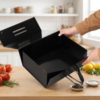 Boîte pliable magnétique OEM, emballage cadeau de luxe, boîte en papier rigide avec logo personnalisé