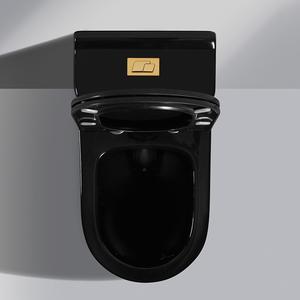 Inodoro de una pieza para niña china, Wc de Color negro - Product Image 6