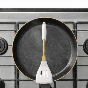 <b>Silicone</b> and Stainless Steel Cooking Utensil Set, Heat-Resistant Kitchen <b>Tools</b> for Non-Stick Cookware - Product Image 3