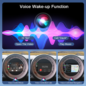 Adaptateur sans fil Android Auto et Apple <span class=keywords><strong>CarPlay</strong></span> portable WiFi/Bluetooth pour <span class=keywords><strong>Mini</strong></span> R55-R61 F54-F57 John Cooper Hardtop Countryman - Product Image 4