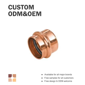 Raccord à pression en cuivre de type V en gros personnalisé en usine - Product Image 2