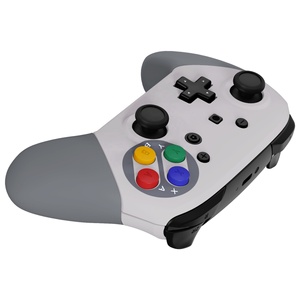 Classics SNES EU Style Switch NS Pro Controller Gaming Accessories Faceplate Back Grips Full Housing Shell Custom Cases - Product Image 6