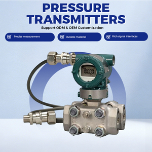JZSensor High-Precision 0.25% Industrial-Grade Differential Pressure <strong>Transmitter</strong> IP66 304 Stainless Steel Model PRT3 LCD Display - Product Image 6
