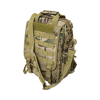 Sac à dos tactique pour ordinateur portable pour hommes fermeture à glissière en maille pour le camping randonnée voyage activités de plein air polyester élastique