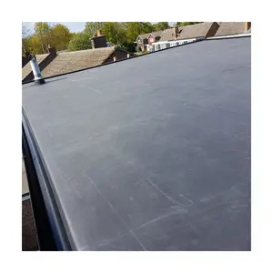 Kualitas tinggi atap hitam standar karet atap epdm membran tahan air