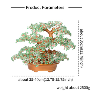 Bán Buôn Năng Lượng Cây Thủ Công Tinh Thể Tự Nhiên <span class=keywords><strong>Bonsai</strong></span> "Kho Báu Cây" Cho Trang Trí Nội Thất - Product Image 2