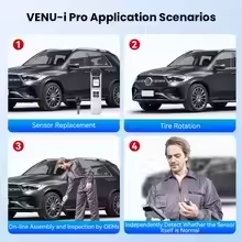 THINKCAR TPMS手持式诊断工具VENU-i <span class=keywords><strong>Pro</strong></span>轮胎压力传感器编程激活设备 - Product Image 4