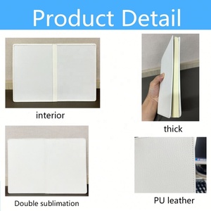 Cuaderno promocional con publicidad comercial Logotipo promocional A5 Logotipo personalizado Impresión de imagen Cuadernos de sublimación promocionales - Product Image 4