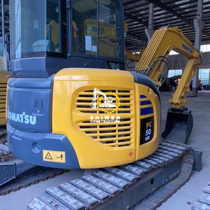 Pelle d'occasion Komatsu PC50, Komatsu PC50MR PC50MR-3 PC55 PC40 PC35 pelle avec bulldozer piste en caoutchouc, mini pelle Komatsu - Product Image 3