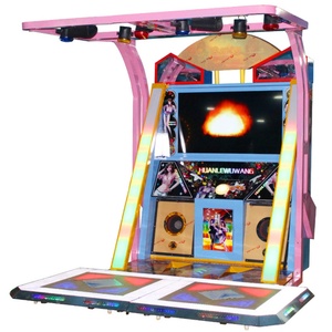 เครื่องเล่นเกมเต้นรำขนาดใหญ่ อุปกรณ์อาร์เคด เครื่องดนตรีหยอดเหรียญ เครื่องเต้นรำสุดอลังการ แดนซ์เซ็นจูรี่ เครื่องเต้นรำ - Product Image 5