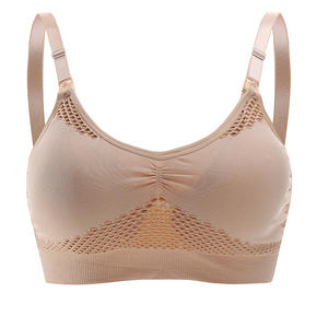 Madre gravidanza maternità reggiseno cotone seno grande allattamento mani libere tiralatte reggiseno per le donne di maternità - Product Image 4