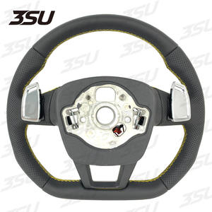 Pour Audi Q2 Q3 <span class=keywords><strong>Q4</strong></span> Q5 Q7 Q8 A4 MP Volant En Cuir En Fiber De Carbone Accessoires De Voiture Intérieur 2018 2019 2020 2021 2022 <span class=keywords><strong>2023</strong></span> 2024 - Product Image 6