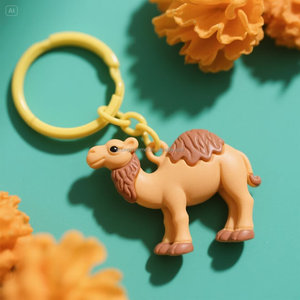 Phim Hoạt Hình Động Vật Thiết Kế Nhựa Lạc Đà <span class=keywords><strong>Keychain</strong></span> May Mắn Người Đàn Ông Và Phụ Nữ Ba Lô Mặt Dây Chuyền Bán Buôn Vài Món Quà <span class=keywords><strong>Keychain</strong></span> - Product Image 3